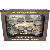 Catalyst Game Labs BattleTech: Battlefield Support | Assault &amp; Cavalry Lances, Strategy Board Game, For 2+ Players and Ages 14+