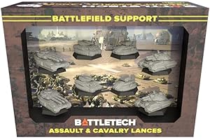 Catalyst Game Labs BattleTech | Mercenaries Forcepack | Battlefield Support Assault & Cavalry Lances | Expansion | Miniature 