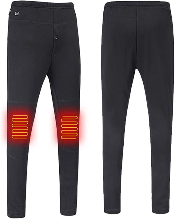 USB Heating Pants, Smart Infrared Carbon Fiber Heating Plus Fleece Warm