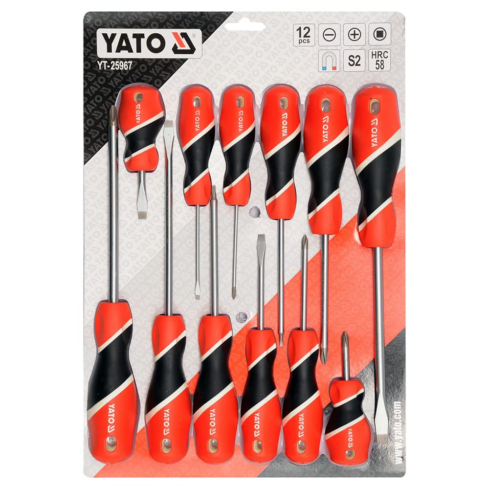 Yato yt-25967 – Screwdriver Set for 12pcs S2