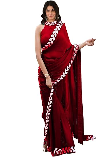 amazon party wear saree
