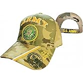 Officially Licensed United States Army Embroidered Camo Baseball Cap