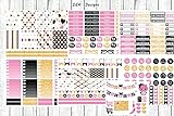 Planner sticker kit Thanksgiving Feast, 7 sheets included. Choose your planner size. Matte sticker paper, kiss cut.