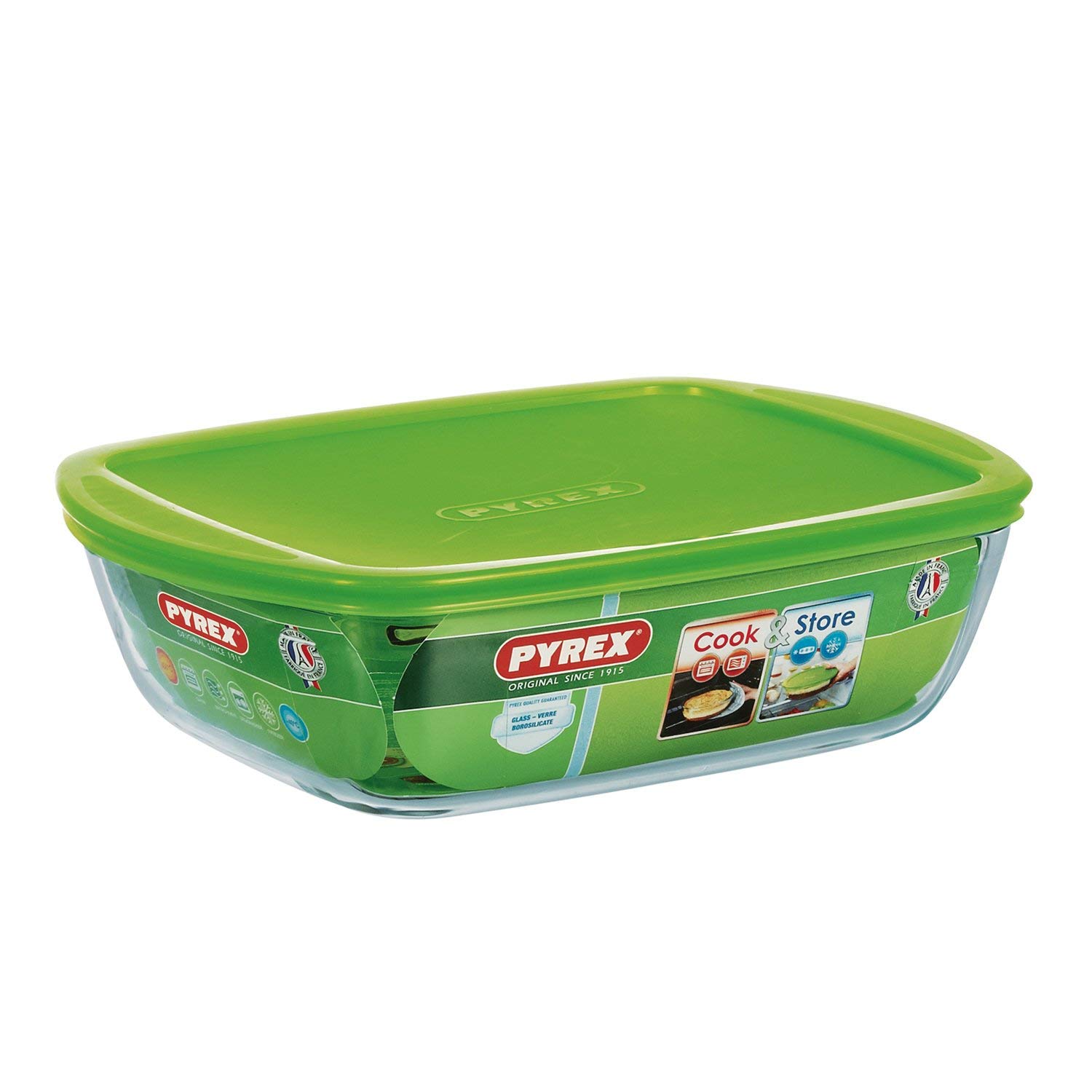 Pyrex Envases para Alimentos-Recipientes, 28 x 20 x 8 cm: Amazon ...