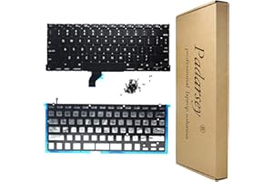 Padarsey Replacement US Backlit Backlight Keyboard with 80 PCE Screws -for MacBook Pro Retina 13" A1502 (Late 2013- Early 2015)
