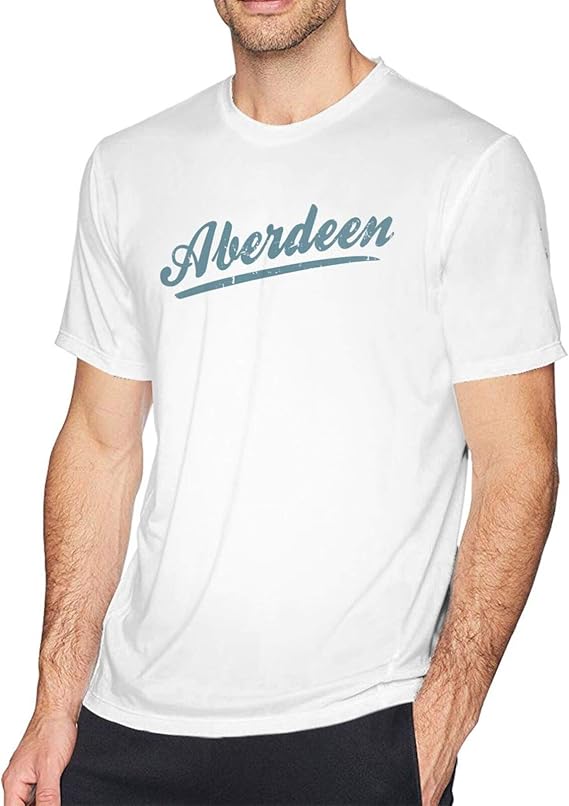 Aberdeen Maryland Camiseta de manga corta de algodón para hombre