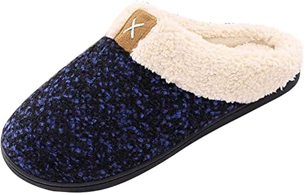 memory foam slippers mens uk