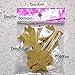 AmyHomie Happy Birthday Banner, Party Decorations/Supplies, Tinsel Foil Fringe Curtain Backdrop, Confetti Balloons, Gold Set Perfect for Celebration