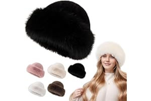 POOUTY Faux Fur Bucket Hat 2025 New Warm Plush Fluffy Furry Mink Hats Thick Fisherman Cap for Girls Women