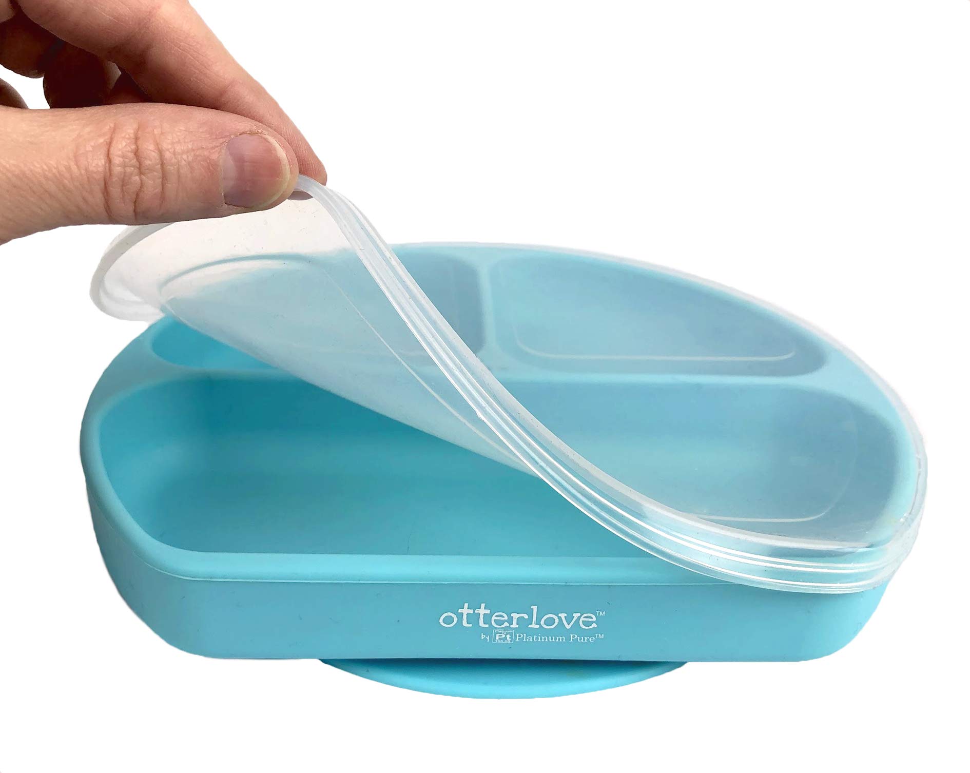 silicone baby plate