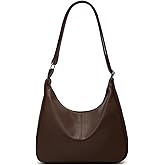 Slouchy PU Leather Hobo Bags Women Trendy Underarm Shoulder Bag Crossbody Purse College Travel Satchel Tote Handbag 2025