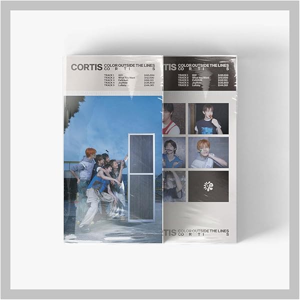 CORTIS COLOR OUTSIDE THE LINES 1st EP Album Vinyl LP Version