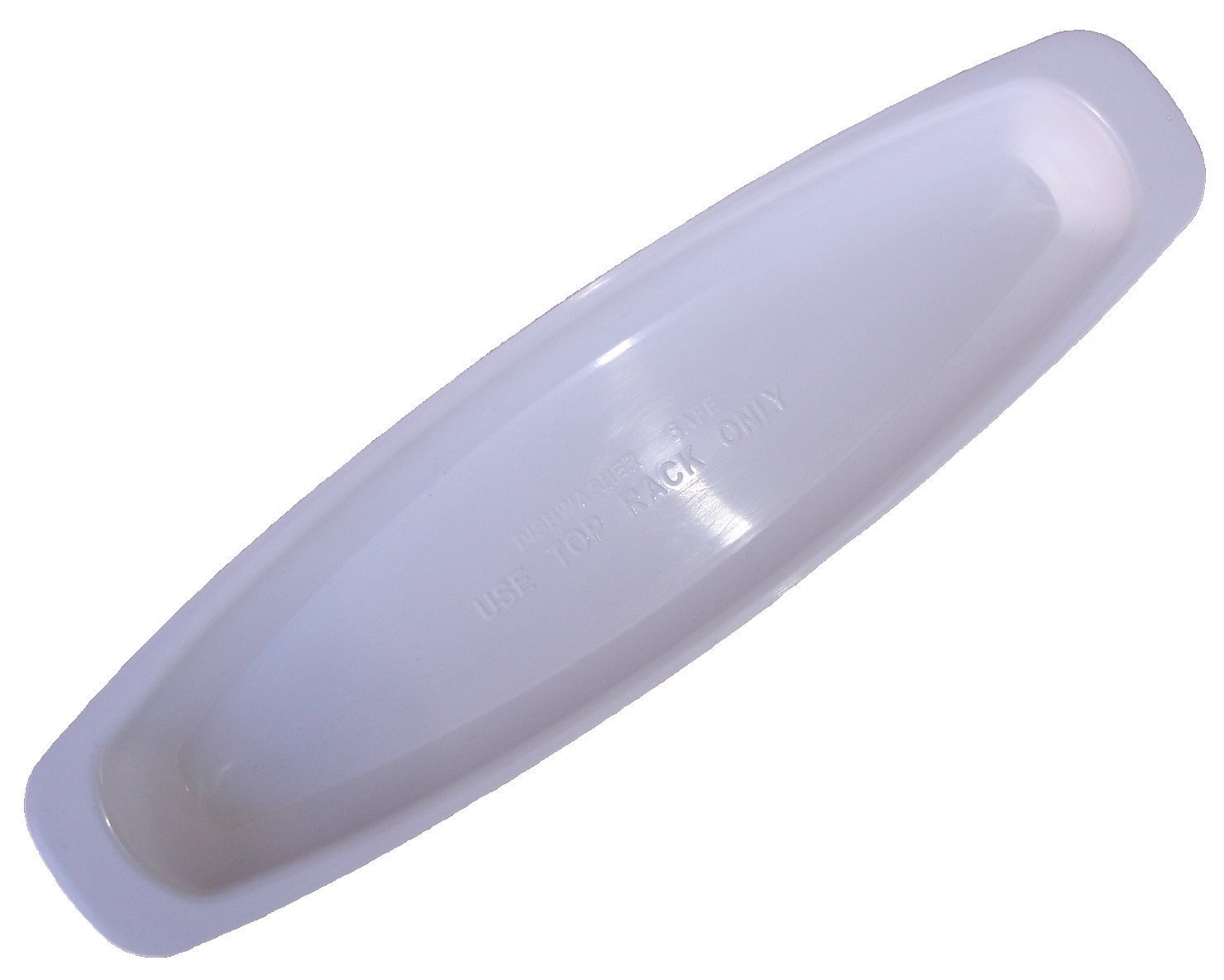 George Foreman Lean Mean Fat Reducing Grilling Machine White Drip Catch Tray 12 1/2 Long Outside