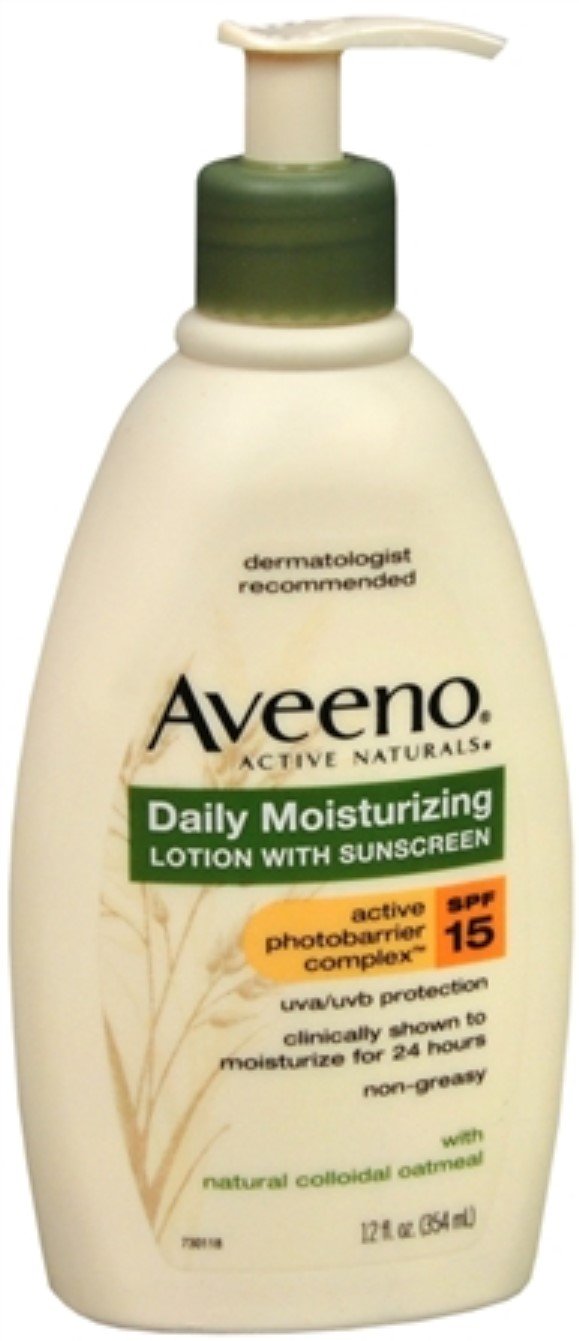 aveeno lotion spf 15