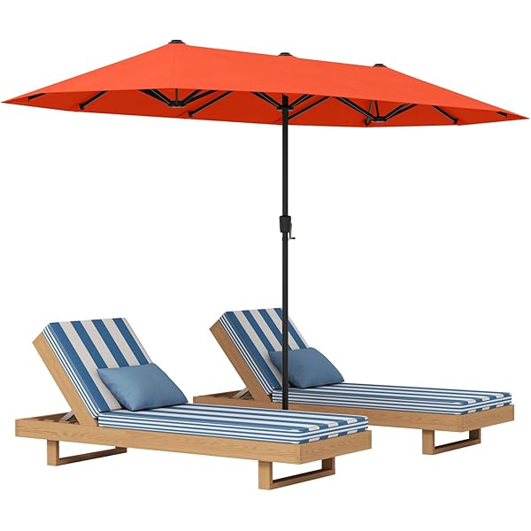 Amazon.com : Giantex 13ft Large Patio Umbrella with Base