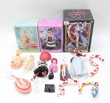 Amazon ワンピース スペシャルフィギュア グランドライン ボアハンコック ペローナ しらほし姫 3点セット まとめ売り フィギュア ドール 通販