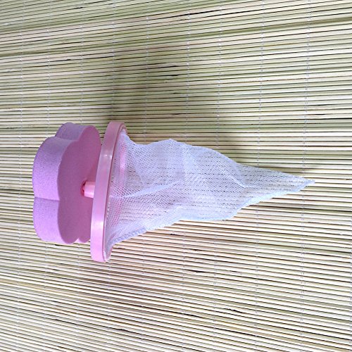 Woopower Flower-type Washing Machine Floating Lint Mesh Bag Hair Filter Net Pouch, Floating Washing Machine Filter Washer Lint Trap(Random)