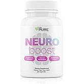 Pure Neuro Boost | 30 Capsules | Nootropic Supplement to Support Energy, Memory, and Focus | Supports Better Concentration & Healthy Brain Function | Natural Blend of Plant Extracts