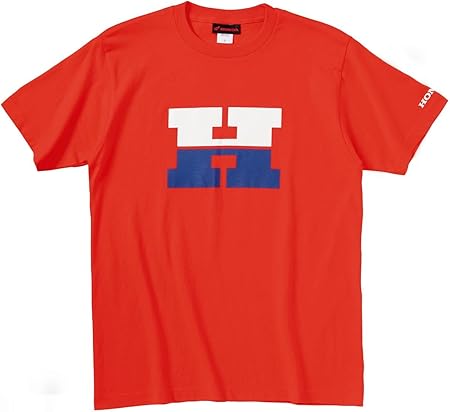 Amazon Honda ホンダ Tシャツ H マークtシャツ レッド Ll 0sytn W5a Rll Tシャツ カットソー 車 バイク