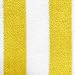 Amazon Basics 100% Cotton Terry Cabana Stripe Pool & Beach Towels, Soft & Absorbent, Large, 2-Pack, Yellow, 30