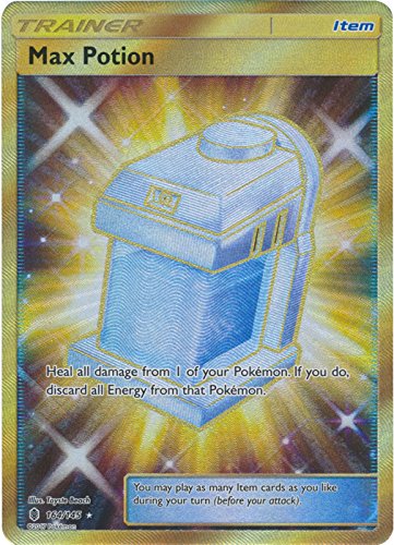 Max Potion – 164/145 – Secret Rare – Sun & Moon: Guardians Rising