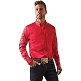Ariat Mens Team Logo Twill Fitted Shirt