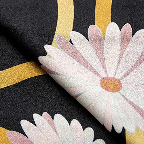 KYOETSU Women's Japanese Awase Kimono Washable Komon 278 (Medium, 24-Ad)