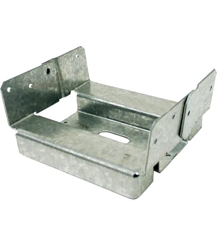 さぁ Simpson Strong-Tie AC ZMAX Galvanized Adjustable Post Cap for 4x