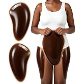 Aiuulu 2 Pcs Self Adhesive Silicone Hip Pads, Big Silicone Hips and Buttocks Corrector, Hip Dip Filler Enhancer for Women