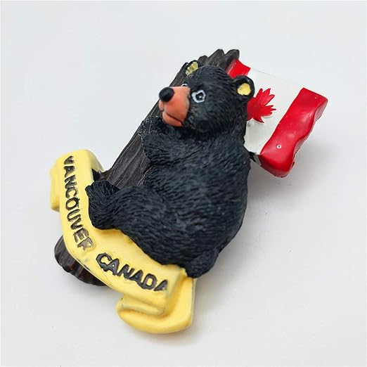 Hqiyaols Souvenir Castor Vancouver Canadá Refrigerador 3D Imán de ...