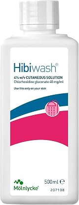 Hibiscrub Hibiwash Antimicrobial Skin Cleanser 500 ml Bottle view 1