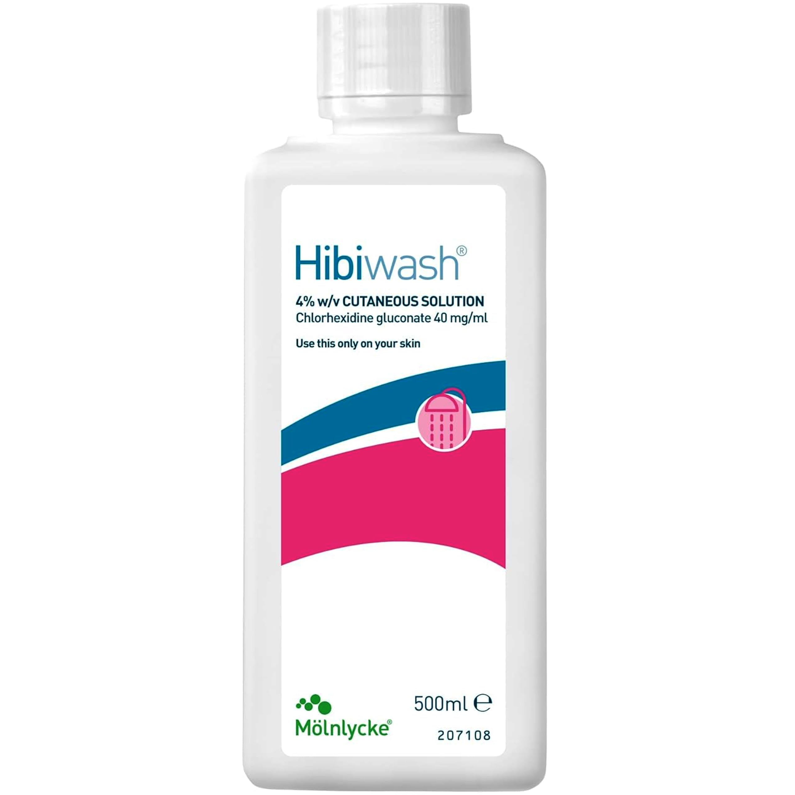 Hibiwash Antimicrobial Skin Cleanser Bottle 500 ml