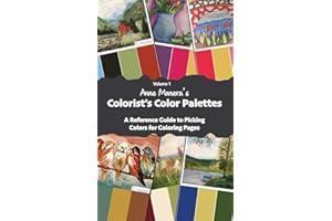 Anne Manera’s Colorist’s Color Palettes: A Reference Guide to Picking Colors for Coloring Pages