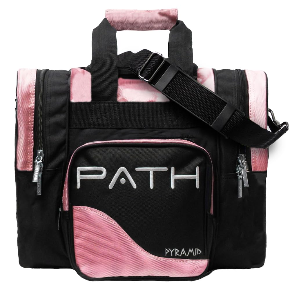 Pyramid Path Pro Deluxe Single Tote - Black/Pink (Blacklight Responsive)