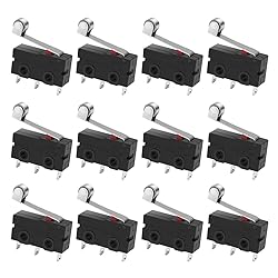 Micro Limit Switch, 12 Pcs Momentary Limit Switch