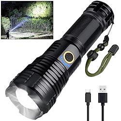 BengMxj Rechargeable LED Flashlights, 990000 High