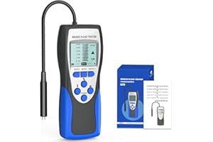 Brake Fluid Tester, BELEY F60 Brake Fluid Moisture Tester for DOT3/DOT4/DOT5.1with 2.2" LCD Display Vehicle Brake Systems