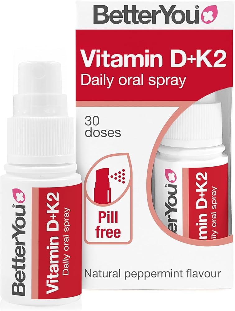 BetterYou DLux+ Vitamin D+K2-12ml (Pack of 3)