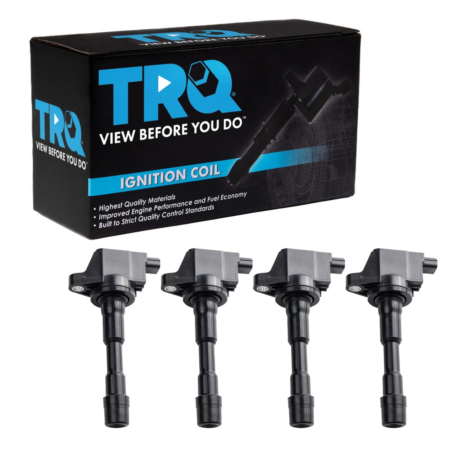 Photo 1 of *MISSING PARTS*
TRQ Ignition Coil Compatible with 2013-2014 Acura ILX 2012-2015 Honda Civic 2010-2014 Insight