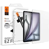 Spigen PaperTouch Tempered Glass Screen Protector [GlasTR EZ Fit PaperTouch] Designed for iPad Air 13 inch M3 (2025) / iPad Air 13 inch M2 (2024) [9H Hardness/Case-Friendly]