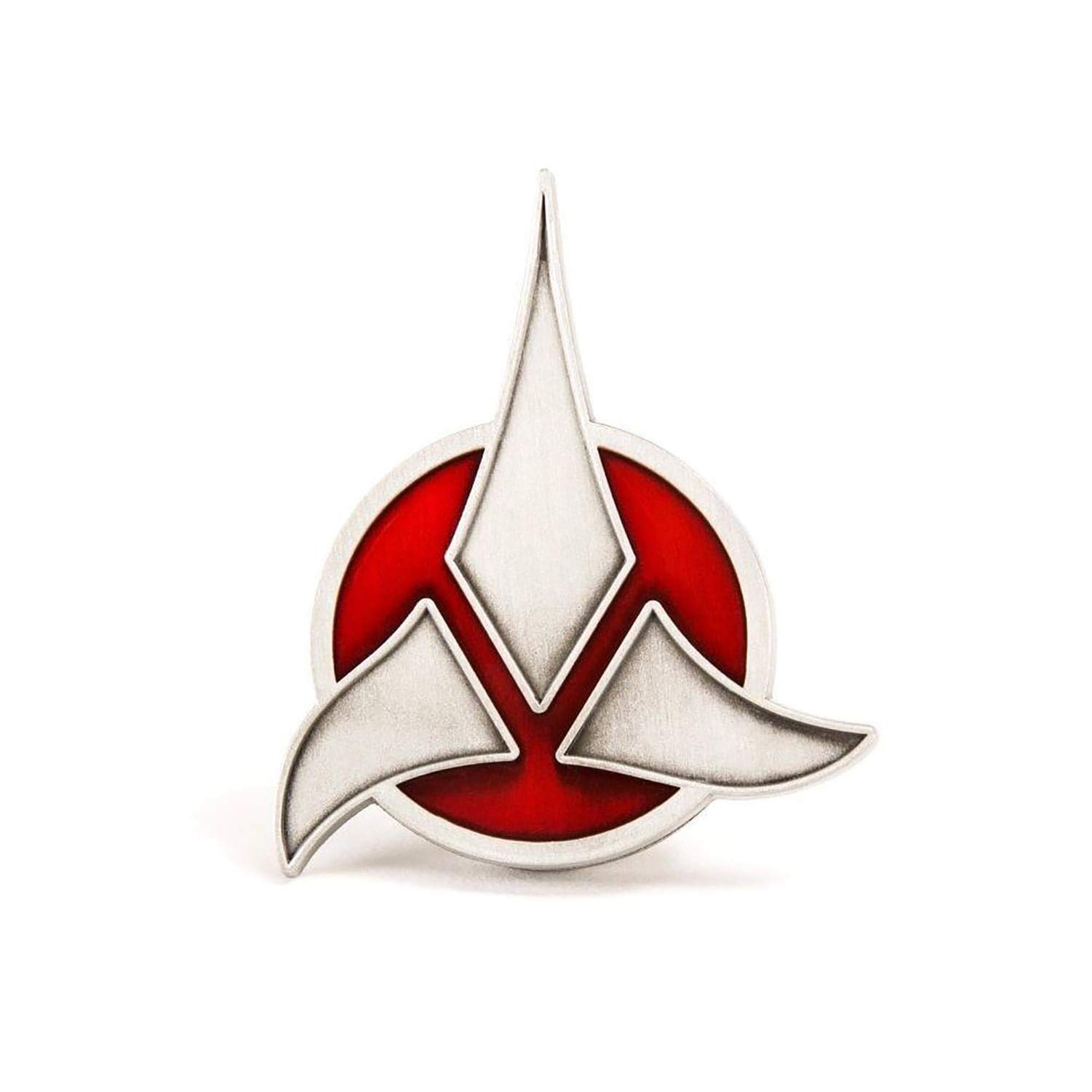 Quantum Mechanix Costume Klingdon Emblem Badge, Red, Standard