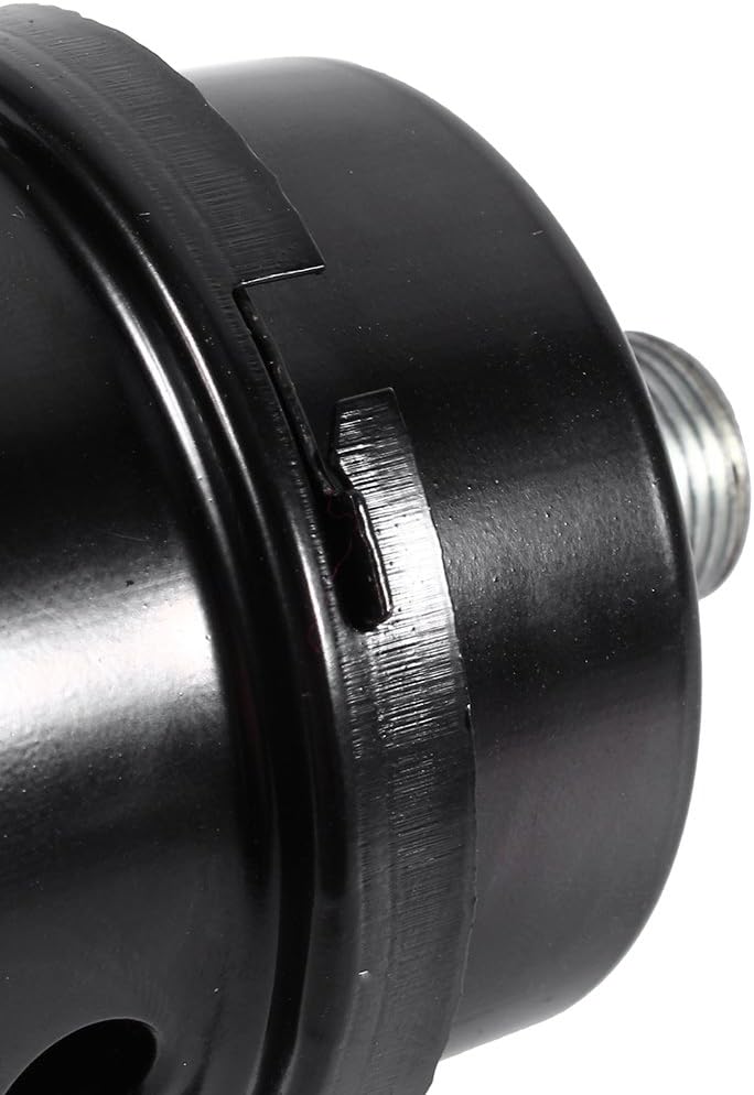 thumbnail image 2 of Hydraulic Oil 32 PDETVEO 2PCS 1/2'' Metal Air Compressor Intake Filter Sound Muffler, Thread Air Compressor Silencer Compressor Filter 2 of 9