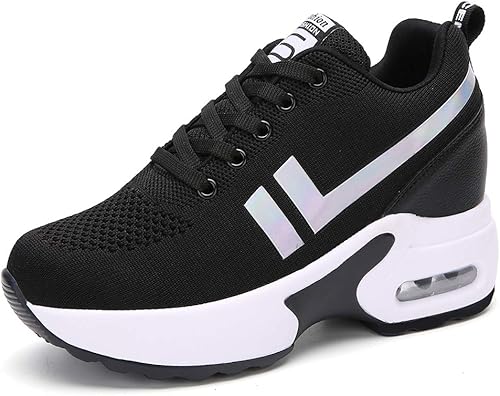 ladies heeled trainers