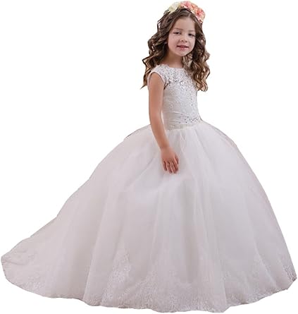 puffy communion dresses