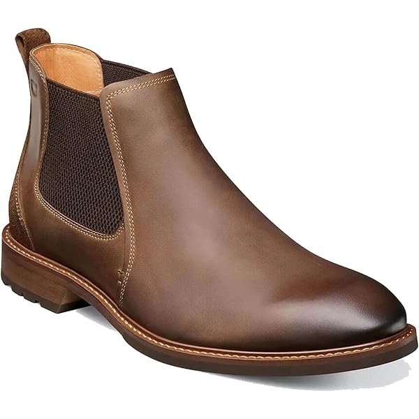 Van Heusen Men\'s Geo Faux Leather Pull-On Boots size 10 new with tags Van Heusen Men main image 4