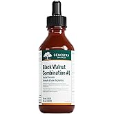 Genestra Brands - Black Walnut Combination # 1 - Herbal Liquid to Support Digestive Health - 60 ml Liquid