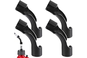 HMPBEFU 4 Pack Hose Bender for Fuel Tank Filler Hoses, Racing Fuel Jugs, Gas Cans, Suits Scribner, VP, Sportsman, Rural King Jugs