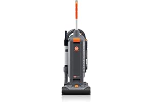 Hoover Commercial HushTone 13-Inch 2-Speed Upright Vacuum Cleaner with IntelliBelt Quiet Bagged HEPA Filtered Professional Ra