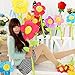 26" Super Cute Sun Flower, Plush Flowers with Bendable Stems Big Smile Face Flower Creative Stuffed Plush Toy, Birthday Gift/ Christmas Gift/ New Year's Gift for Girls (65cm)