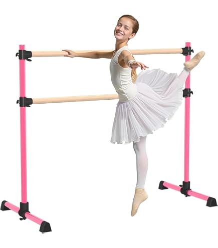 Pole Dancing Pole BUniq Ballet Barre,Freestanding Portable Ballet